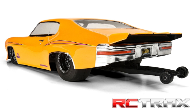 1/10 1970 Pontiac GTO Judge Clear Body: Drag Car