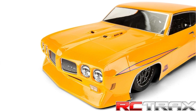 1/10 1970 Pontiac GTO Judge Clear Body: Drag Car