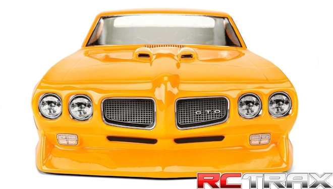 1/10 1970 Pontiac GTO Judge Clear Body: Drag Car