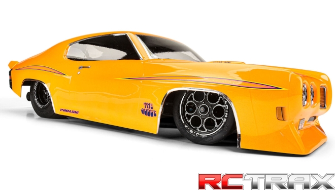1/10 1970 Pontiac GTO Judge Clear Body: Drag Car