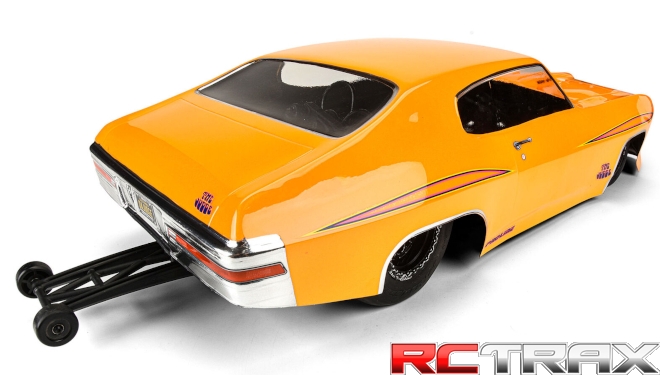 1/10 1970 Pontiac GTO Judge Clear Body: Drag Car