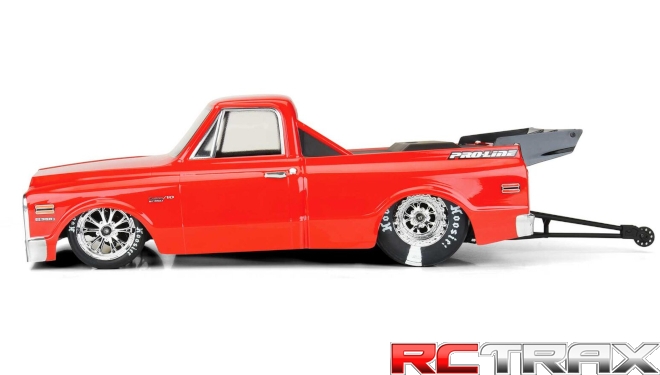 1/10 1972 Chevy C-10 Clear Body: Drag Car