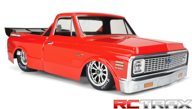 1/10 1972 Chevy C-10 Clear Body: Drag Car