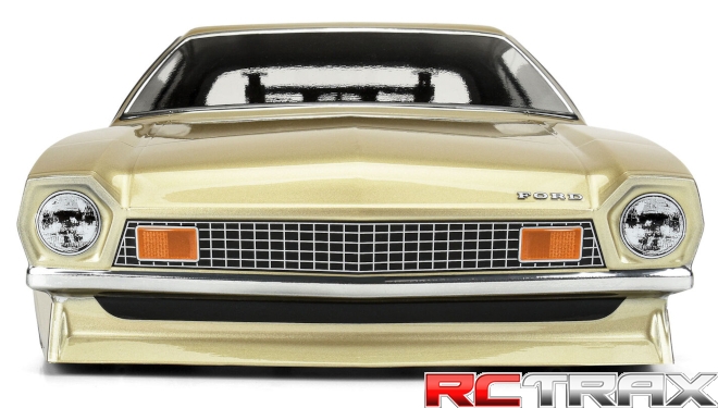 1/10 1972 Ford Pinto Clear Body (11.25" Wheelbase): Buggy Drag Car