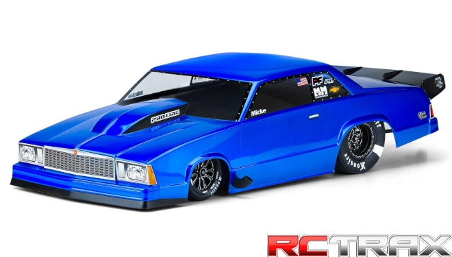 1/10 1978 Chevrolet Malibu Clear Body: Drag Car
