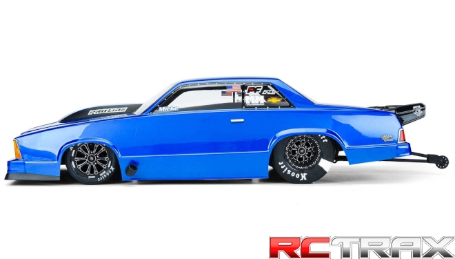 1/10 1978 Chevrolet Malibu Clear Body: Drag Car