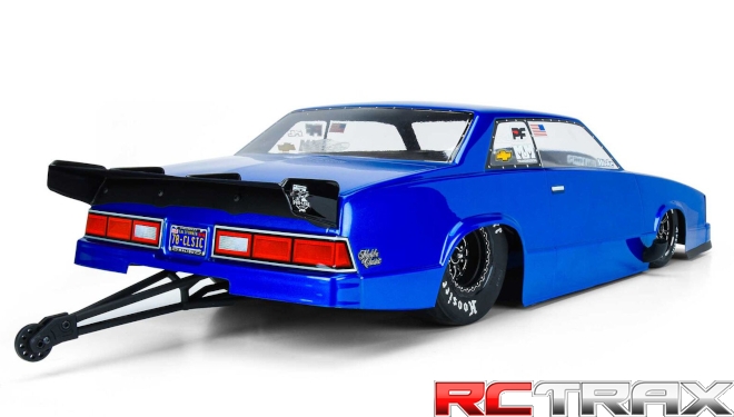 1/10 1978 Chevrolet Malibu Clear Body: Drag Car