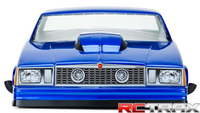 1/10 1978 Chevrolet Malibu Clear Body: Drag Car