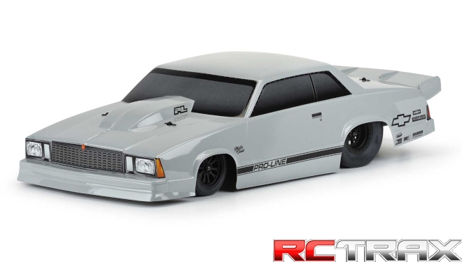 1/10 1978 Chevrolet Malibu Tough-Color Gray Body: Drag Car