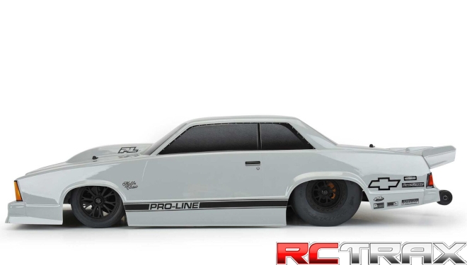 1/10 1978 Chevrolet Malibu Tough-Color Gray Body: Drag Car