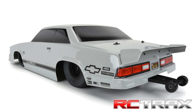 1/10 1978 Chevrolet Malibu Tough-Color Gray Body: Drag Car