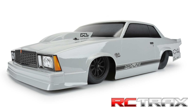 1/10 1978 Chevrolet Malibu Tough-Color Gray Body: Drag Car