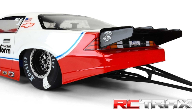 1/10 1985 Chevrolet Camaro IROC-Z Clear Body: Drag Car