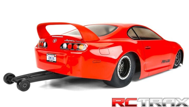 1/10 1995 Toyota Supra Clear Body: Drag Car