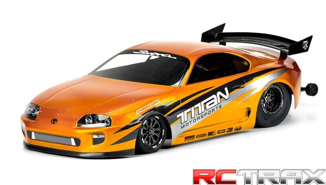 1/10 1995 Toyota Supra Clear Body: Drag Car