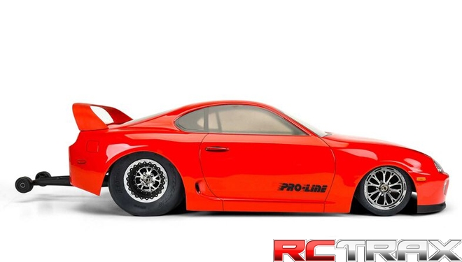 1/10 1995 Toyota Supra Clear Body: Drag Car