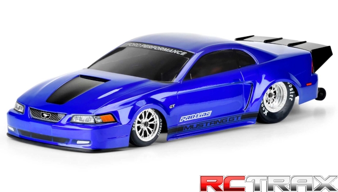 1/10 1999 Ford Mustang Clear Body: Drag Car