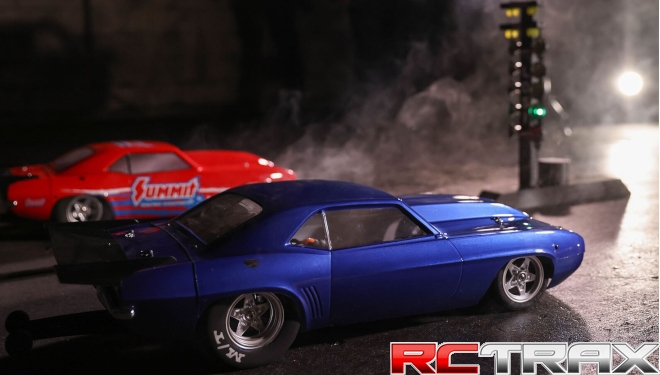 1/10 '69 Camaro 22S No Prep Drag Car, Brushless 2WD RTR, Blue