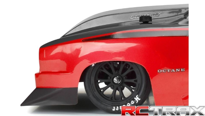 1/10 Pomona Drag Spec Front 2.2" 12mm Drag Wheels (2) Black