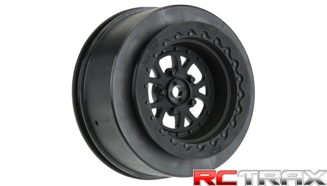 PRO-LINE hex 12mm  1/10 Pomona Drag Spec Rear 2.2"/3.0" Drag Wheels (2) Black