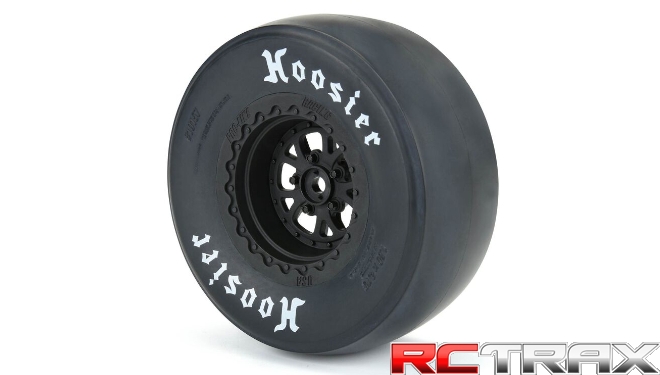 PRO-LINE hex 12mm  1/10 Pomona Drag Spec Rear 2.2"/3.0" Drag Wheels (2) Black