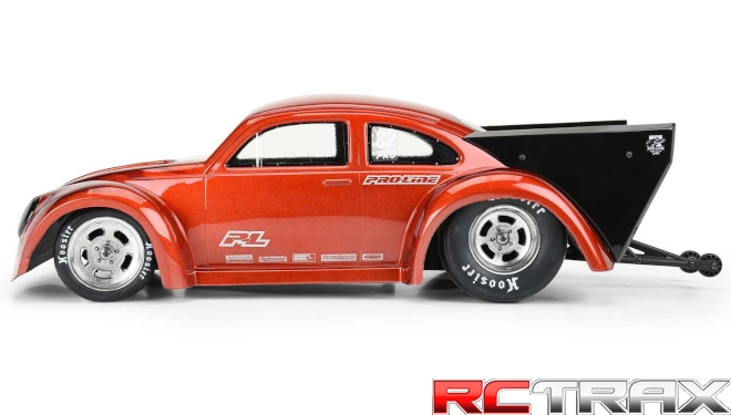 1/10 Volkswagen Drag Bug Clear Body: Drag Car