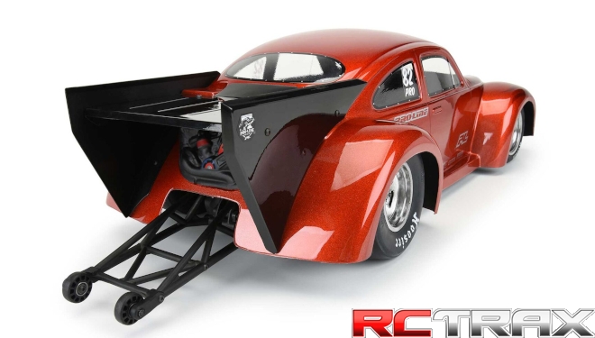 1/10 Volkswagen Drag Bug Clear Body: Drag Car