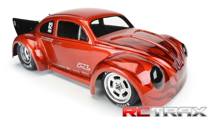 1/10 Volkswagen Drag Bug Clear Body: Drag Car
