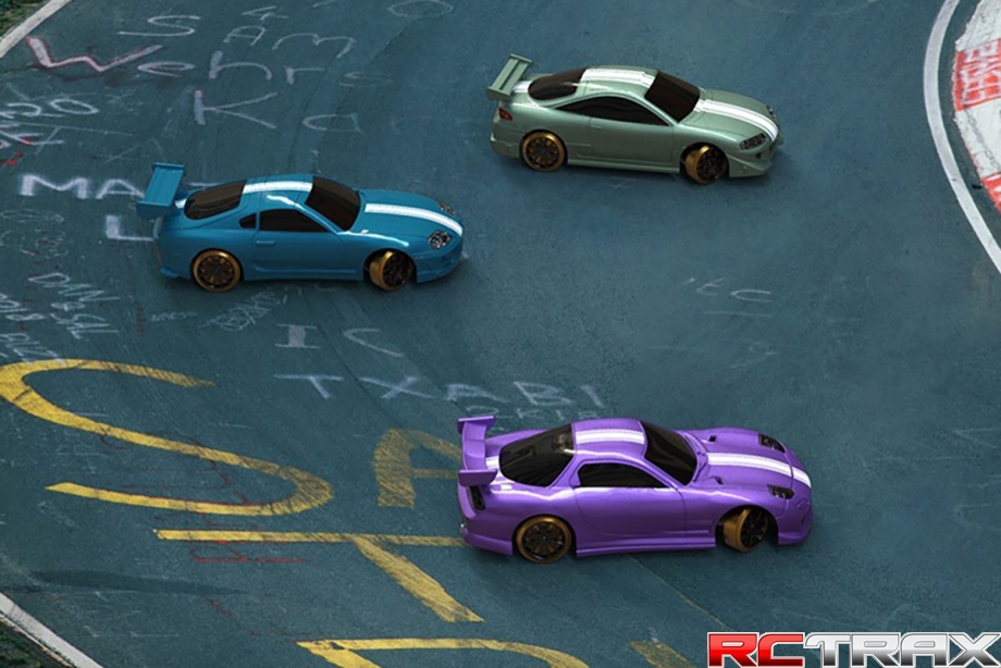 Turbo Racing model RC Drift 1/76 C64 RTR - purple