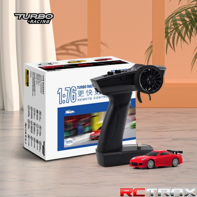Turbo Racing model RC Sport 1/76 C75 RTR - red