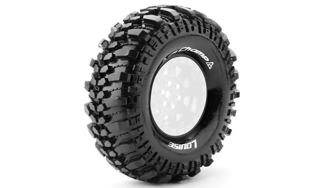 Opony Louise RC CR-CHAMP 1-10 Crawler Super Soft 1.9