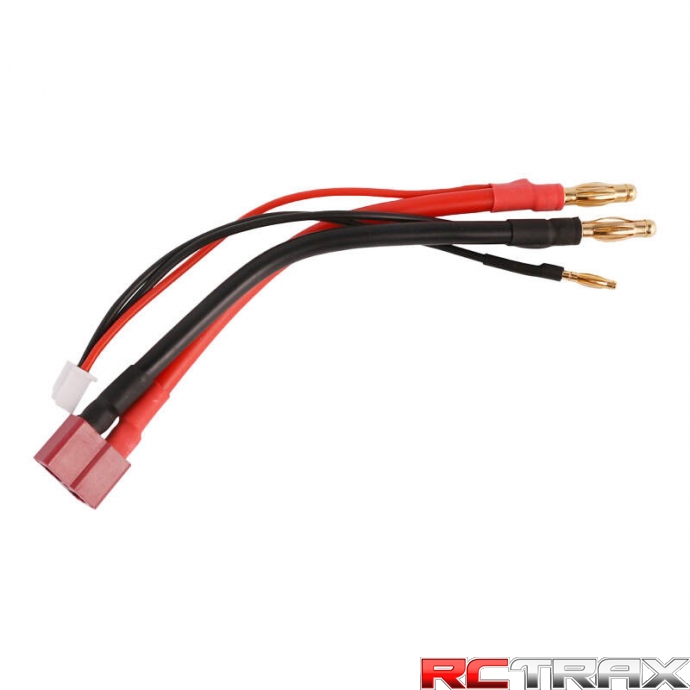 2S charge cable: 4.0mm bullet to Deans(T)
