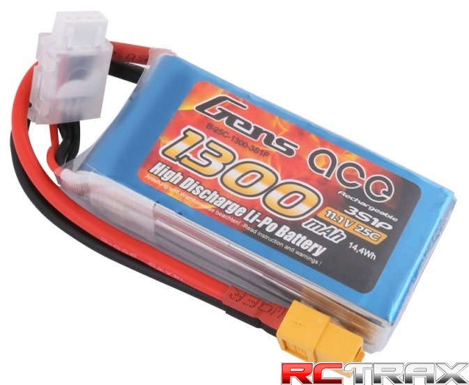 Akumulator Gens Ace 1300mAh 11.1V 25C 3S1P