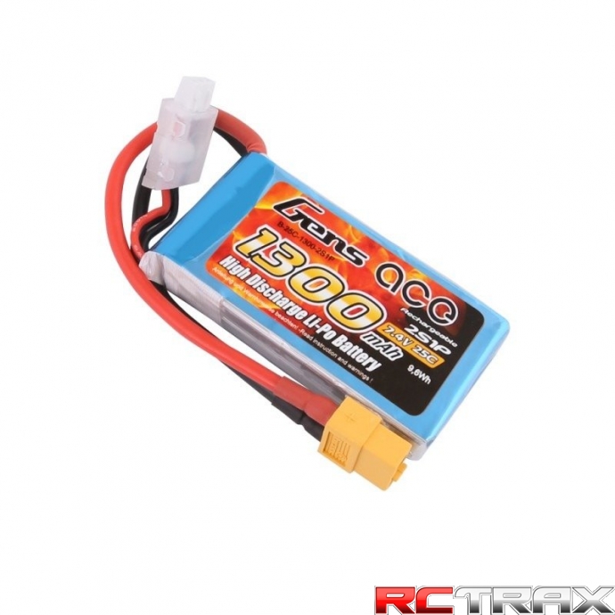 Akumulator Gens Ace 1300mAh 7.4V 25C 2S1P XT60