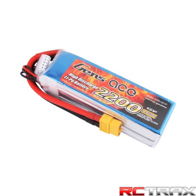 Akumulator Gens Ace 2200mAh 14.8V 25C 4S1P