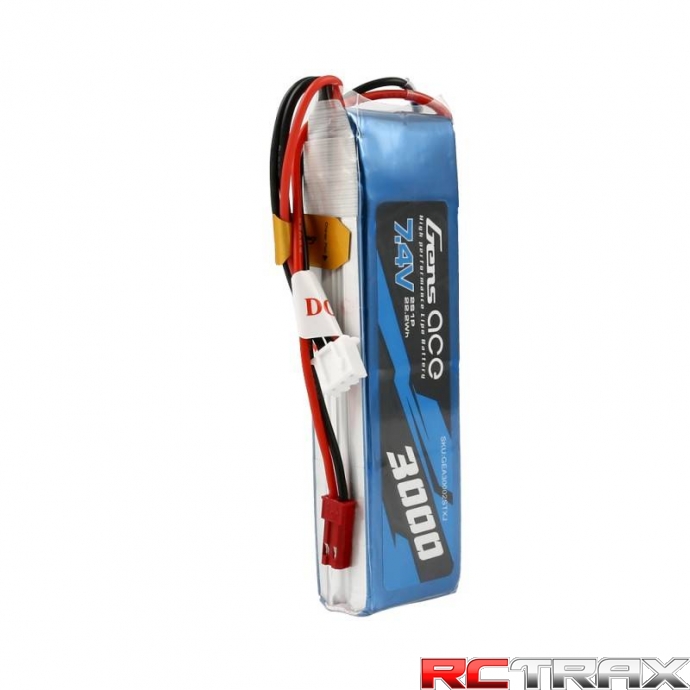 Akumulator Gens Ace 3000mAh 7.4V 1C 2S1P LiPo 