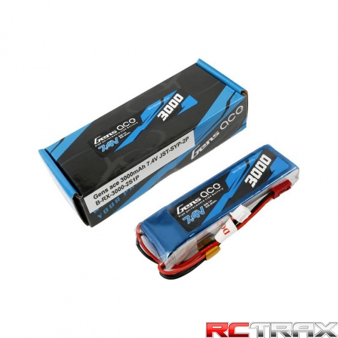 Akumulator Gens Ace 3000mAh 7.4V 1C 2S1P LiPo 