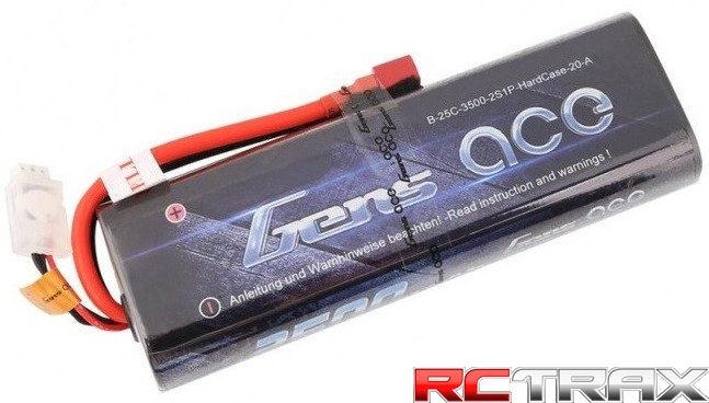 Akumulator Gens Ace 3500mAh 7,4V 25C 2S1P HardCase