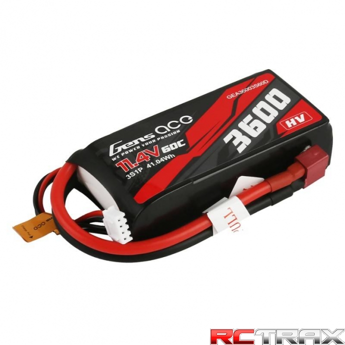 Akumulator Gens Ace 3600mAh 11.4V 60C 3S1P