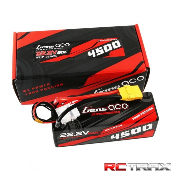 Akumulator Gens Ace 4500mAh 22,2V 60C 6S1P HardCase