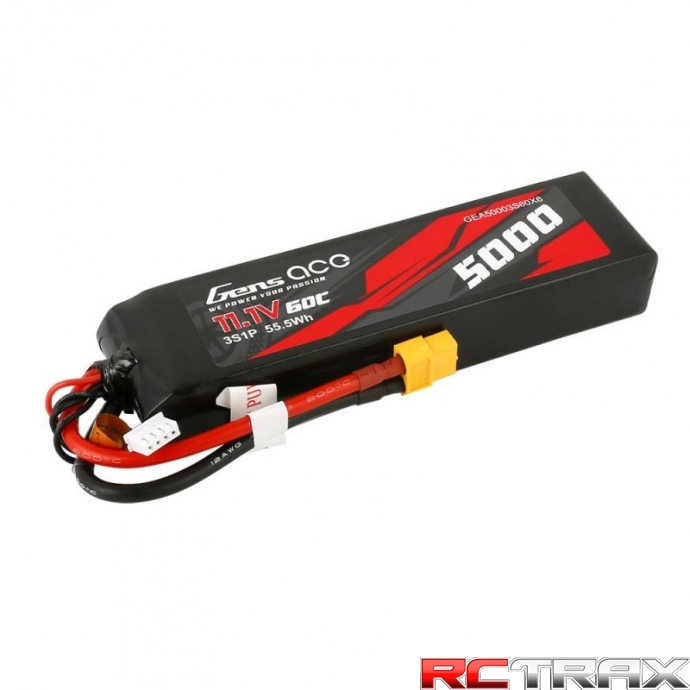 Akumulator Gens Ace 5000mAh 11,1V 60C 3S1P XT60