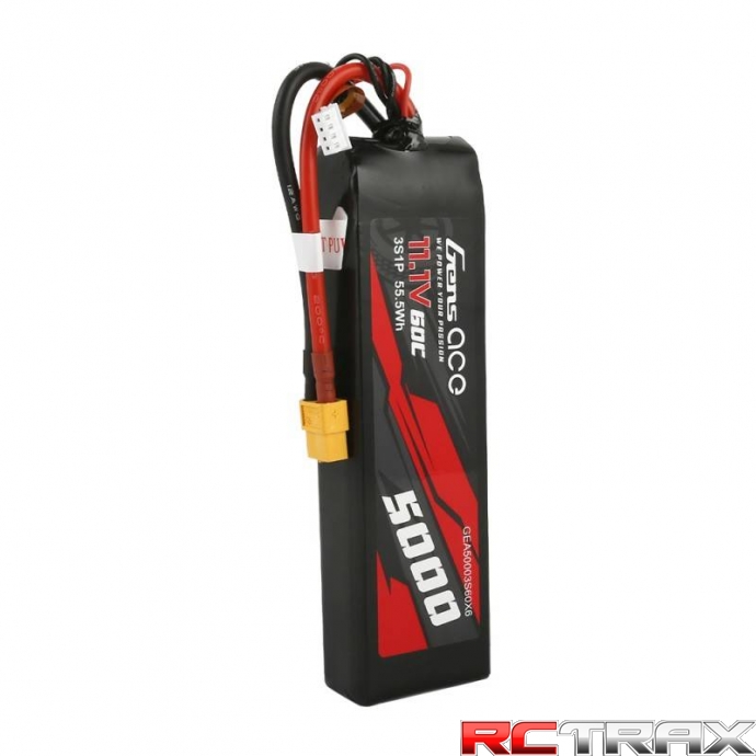 Akumulator Gens Ace 5000mAh 11,1V 60C 3S1P XT60