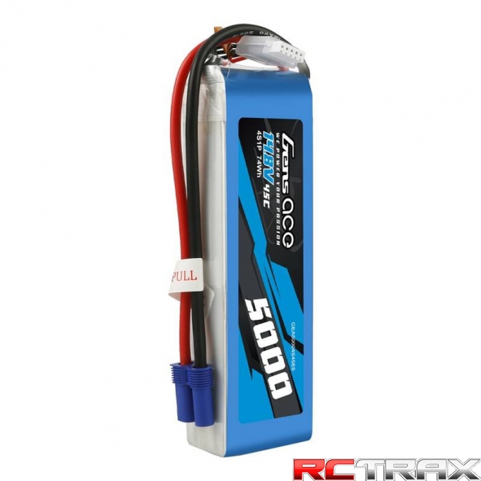 Akumulator Gens Ace 5000mAh 14.8V 45C 4S1P