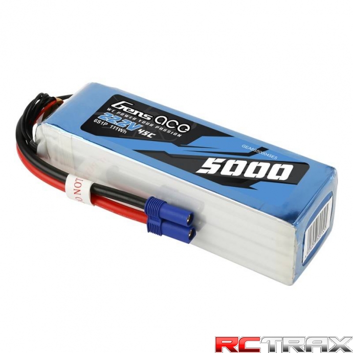 Akumulator Gens Ace 5000mAh 22.2V 45C 6S1P