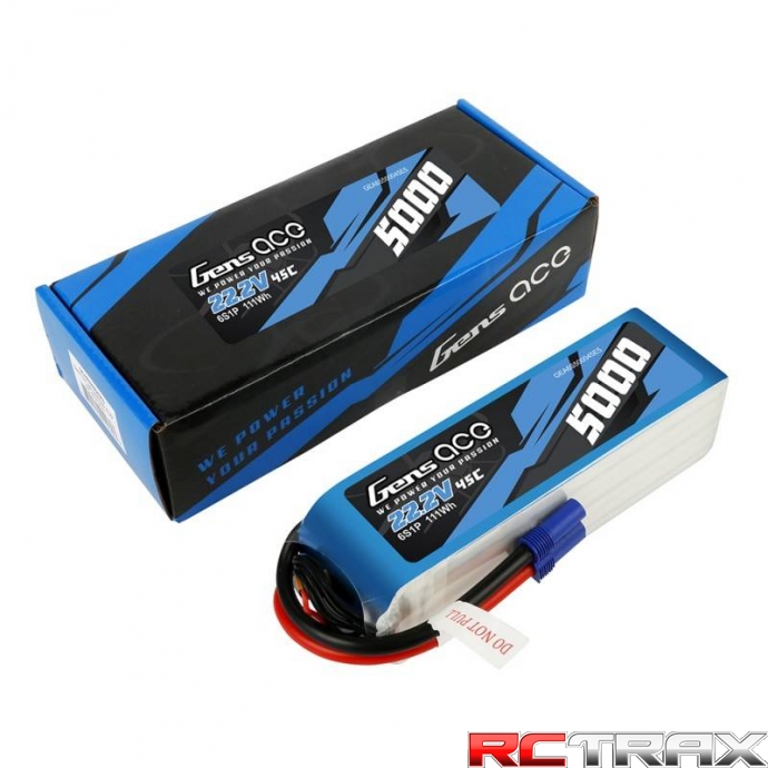 Akumulator Gens Ace 5000mAh 22.2V 45C 6S1P