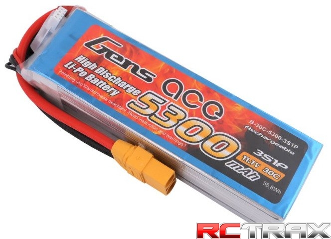 Akumulator Gens Ace 5300mAh 11.1V 30C 3S1P XT90