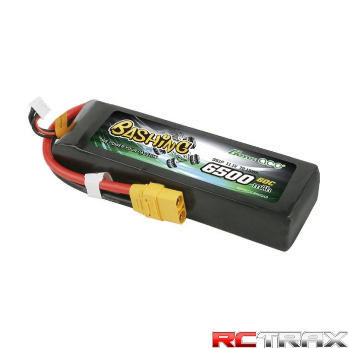 6500mAh 11.1V 60C akumulator Gens Ace 3S1P XT90