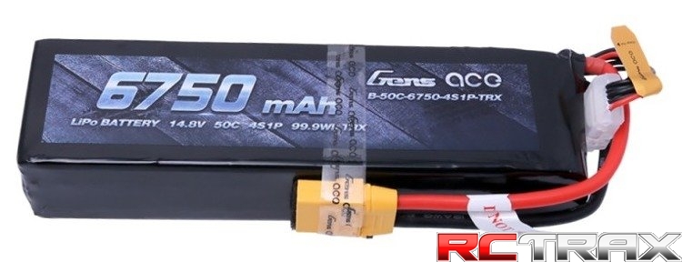 Akumulator Gens Ace 6750mAh 14.8V 50C 4S1P XT90