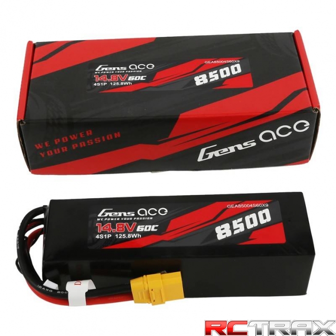Akumulator Gens Ace 8500mAh 14.8V 60C 4S1P XT90