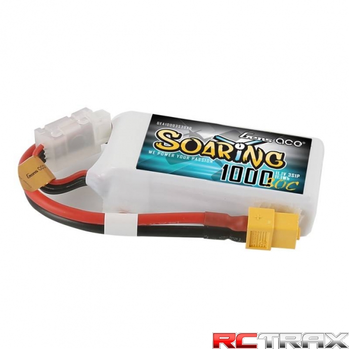 Akumulator Gens Ace Soaring 1000mAh 11.1V 30C 3S1P XT60